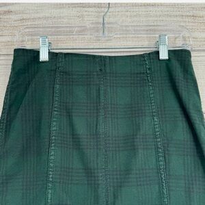 Free People Modern Plaid Mini Skirt